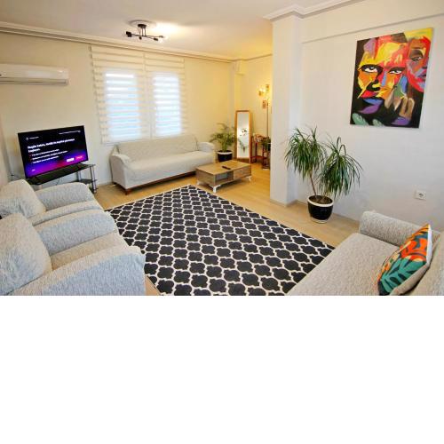 Ozkan Apartment - Fethiye Center Fully Furnished 50Mbps Wifi Netflix