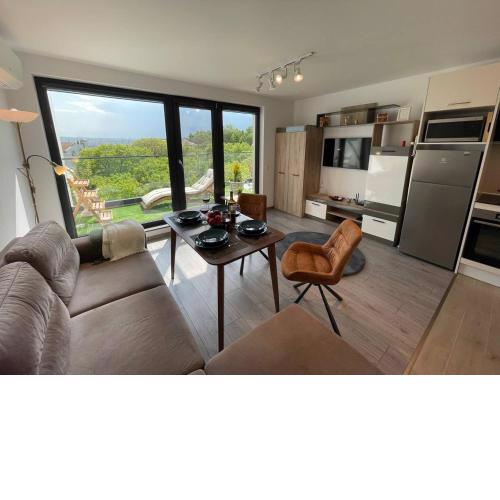 Panoramic apartment in Varna with underground parking
