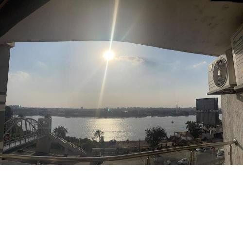 Panoramic nile view in cairo