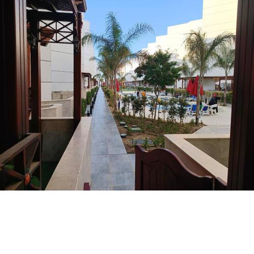 paradise porto said garden challet