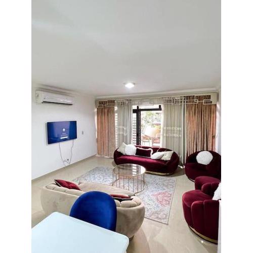 Peaceful 3-BR Hotel Apt Madinaty
