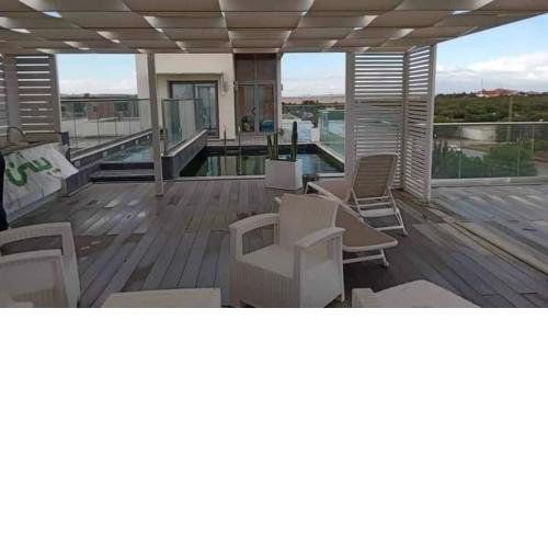 Penthouse Hôtholrie vue mer avec piscine A Gammarth Touristique
