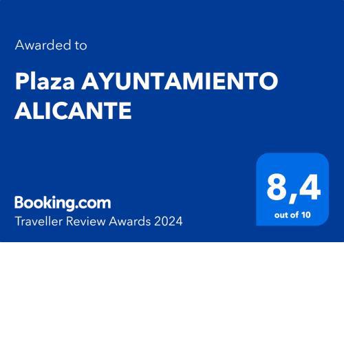 Plaza AYUNTAMIENTO ALICANTE
