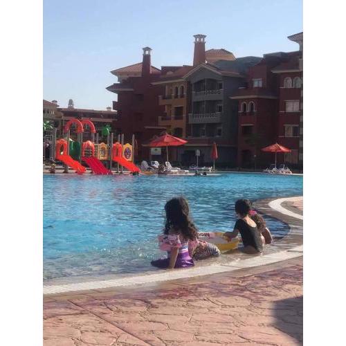 porto sharm 2 bed room and private garden-pool view