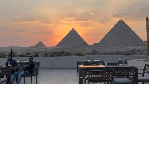 Pyramids Sun Land Veiw