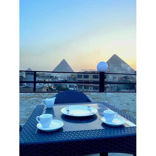 Red Pyramids View