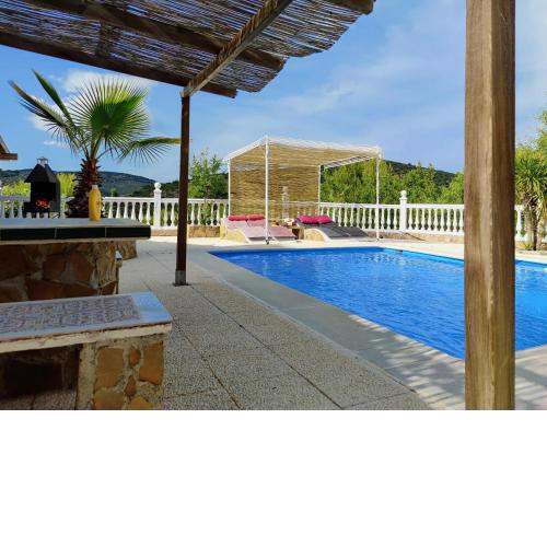 Ruhiges Ländliches Ferienhaus 6 Personen Privat Pool Wandern El Gollizno Route
