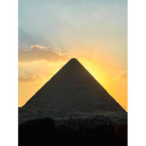 Sasa pyramids view