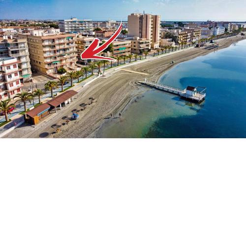 Sea & Beach view in Lo Pagán on boulevard and more VDE-097