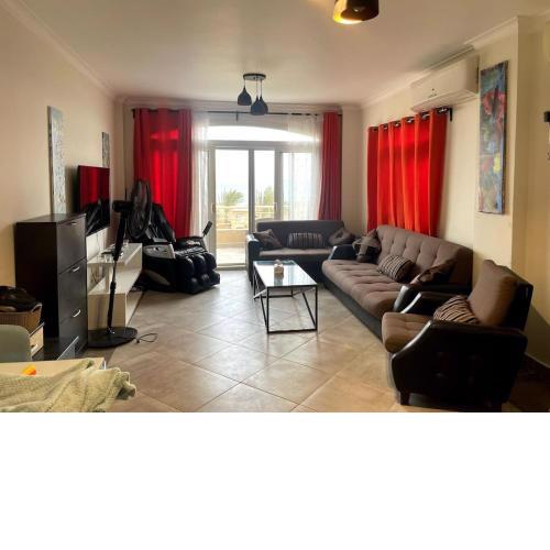 Sea & Pool View Penthouse Chalet at Telal Sokhna