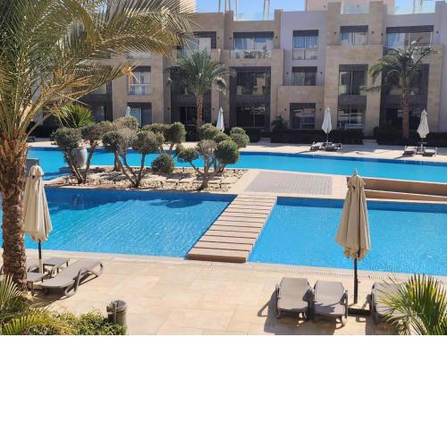 Sea view with free beach access one bedroom apartment , Mangroovy-Gouna