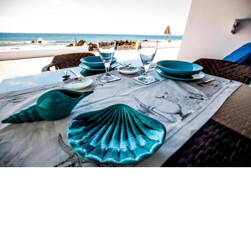 Seashell Beach House on the frontline of the ocean