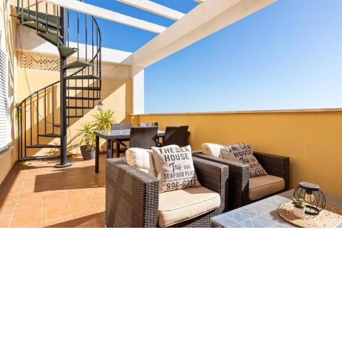 Seaview terrace in Torremolinos - Ref 233