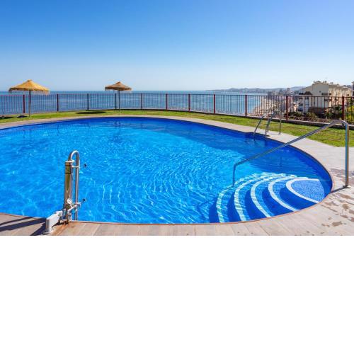 Seaview terrace with pool in Carvajal Ref 103