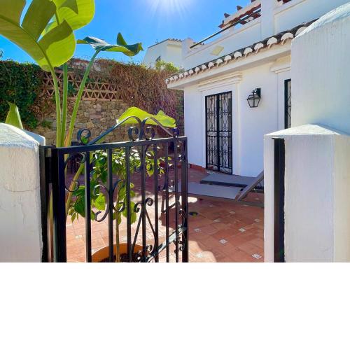 Semidetached Duplex home at Puebla Aida, Mijas Golf with pool, golf and sea views