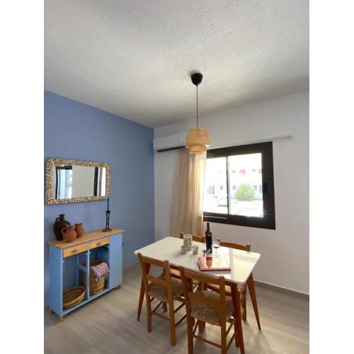 Shades of blue apartment.