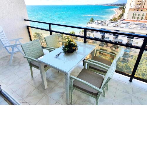 Skol 701. One Bedroom Duplex with Exceptional Sea Views.