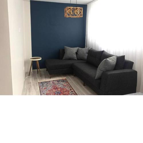 Small Istanbul Apartment Semi basement floor