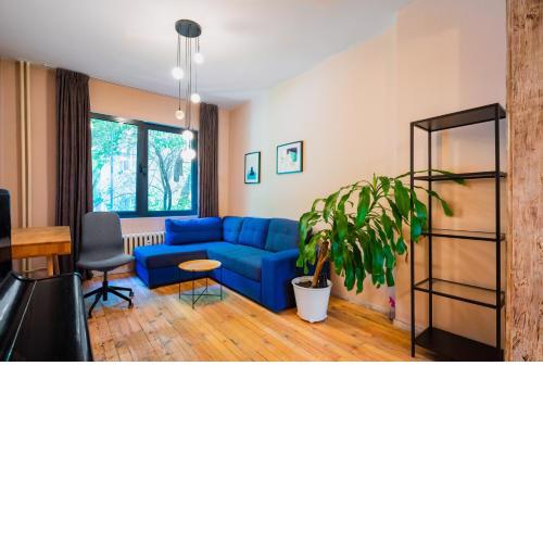 Sofia City Center 1BD Flat with Workspace