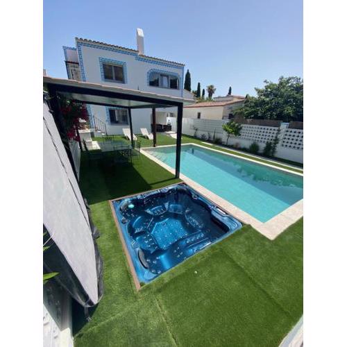 Sol playa piscina