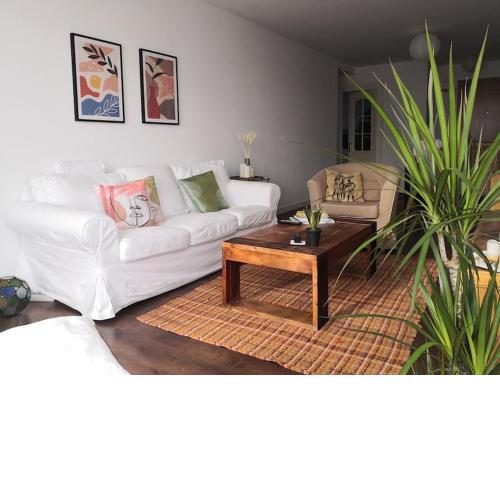 Spacious and light flat with beautiful views