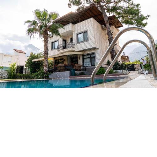 Spacious Villa with Sea and Mountain View