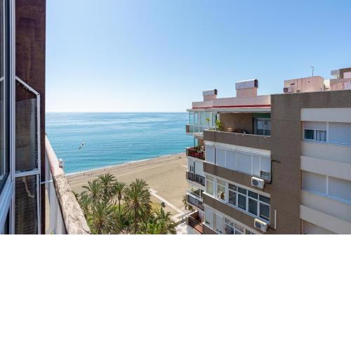 Steps away from the sand/ Malagueta beach