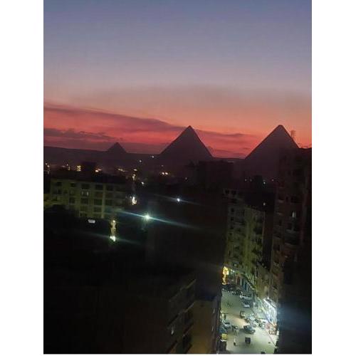 Stone pyramids of Giza