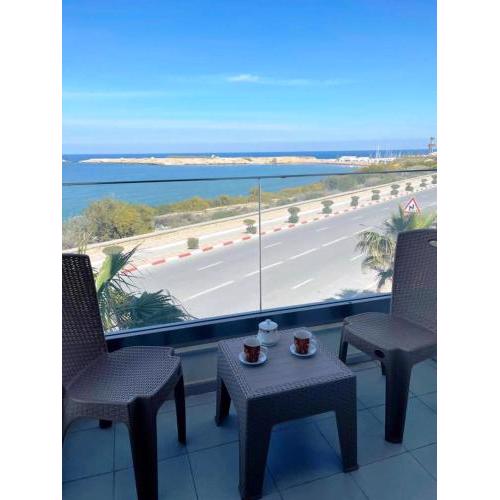 Studio avec vue directe mer