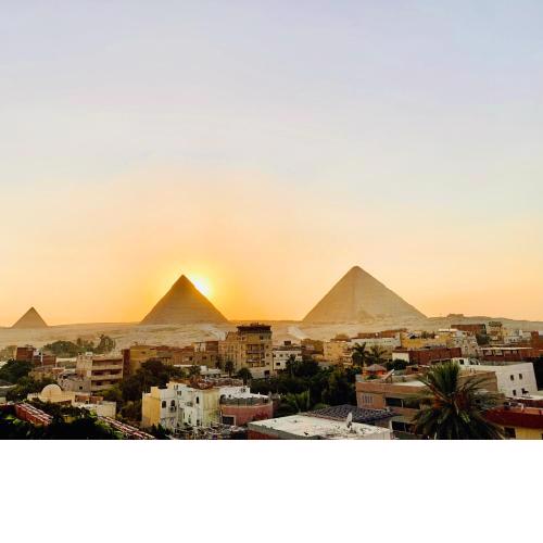 Studio Sunset Pyramids View