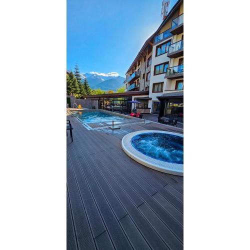 Studio with balcony, mountain view, 4* SPA Resort, Bansko