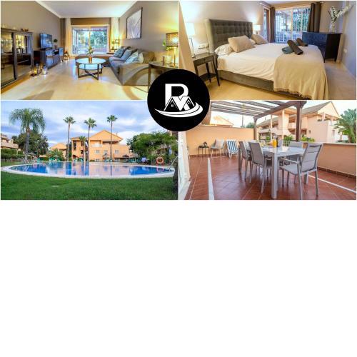 Stunning modern holiday Home Los Jardines de Santa Maria Golf, Elviria, Marbella
