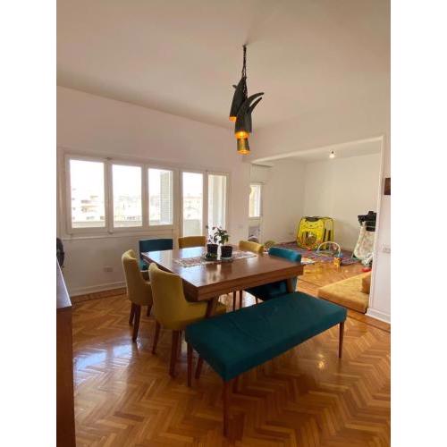 Sunny ready to move in apartment in Mohandessin
