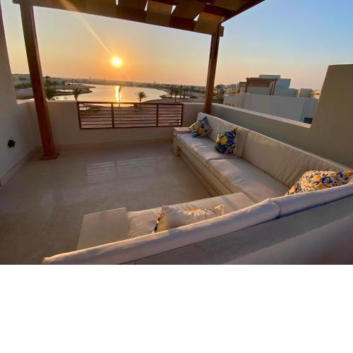 Sunrise to Sunset Rooftop Panorama - El Gouna Shedwan