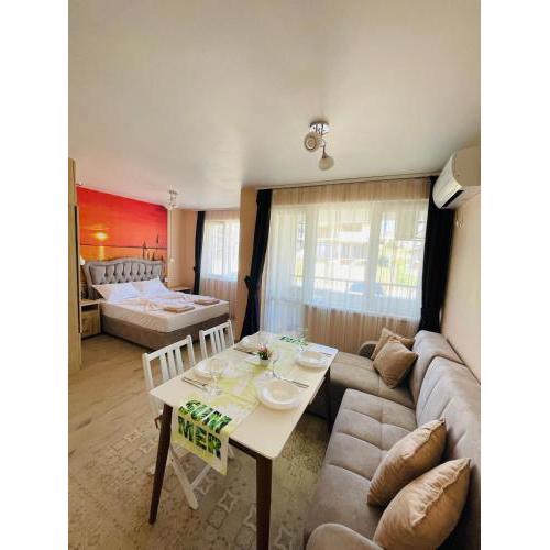 Sunset studio in Sozopol, with free parking