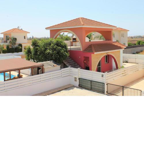 Terrace BBQ Villa Liopetri with Pool