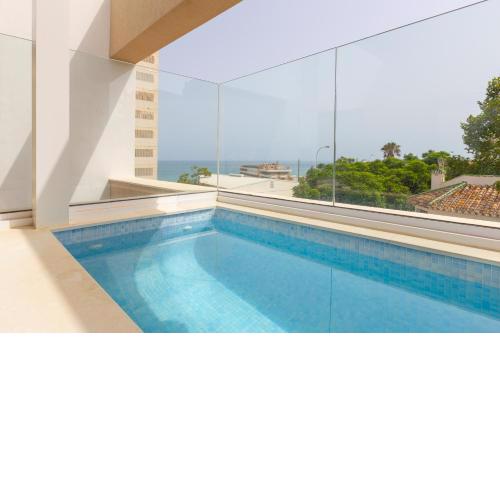 Terraza del Mar: Apartamento con terraza y piscina
