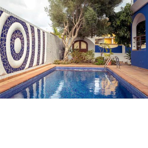 The Blue House in Maspalomas