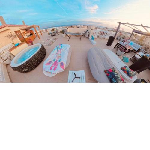 The Rooftop - Amazing apartment - Sea view - Pool - Penthouse -Jacuzzi - Sharm el Sheikh
