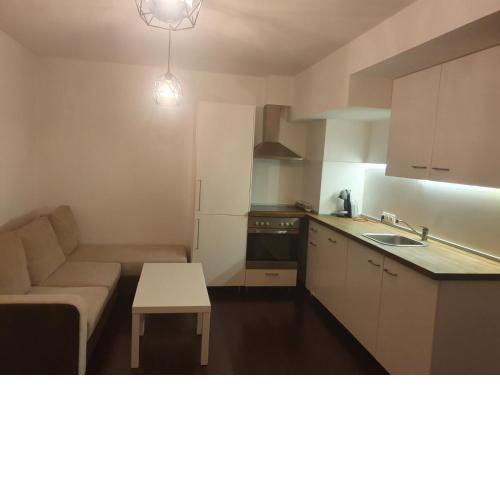 The white apartment at the ski