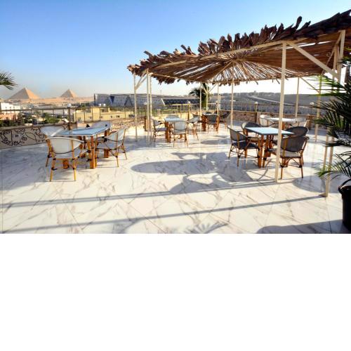 Topview Pyramids And Museum