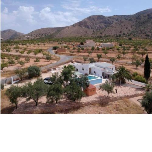 Traditional Spanish cave house in Alguena