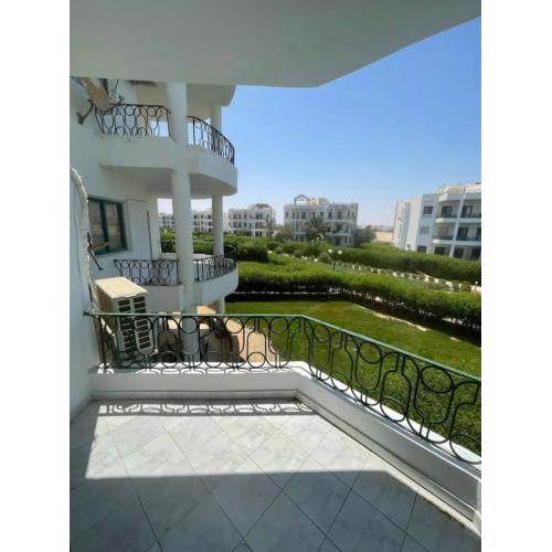 Two bedroom Chalet in Golden Beach Ras Sedr Fully Air conditioned in front of the pool near the beach kids aqua kids areas family cafeteria