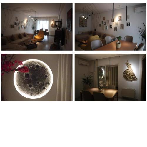 Un logement artistique, chic et contemporain