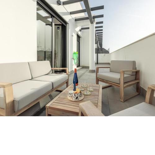 Uxama Sevilla Luxury Penthouse en Triana - Terraza y parking privados - piscina