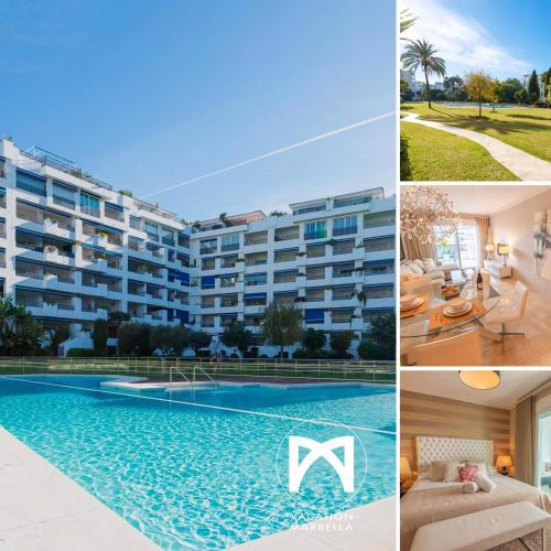 VACATION MARBELLA I Brand New Terrazas de Banús Apt, 24-7 Security, a minute from the Marina, The Sea and Luxury Shopping