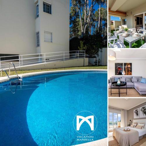 VACATION MARBELLA I Puente Romano Modern Flat, Best location in town, Walk to the beach, Parking and Swimming Pool