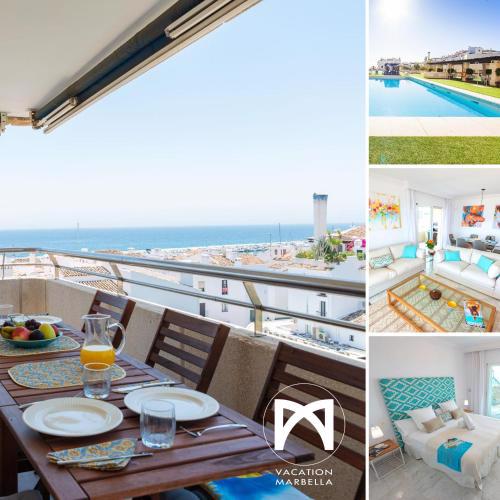 VACATION MARBELLA I Puerto Banus Sea Front, Best View, 24-7 Security, Pool