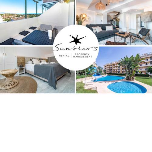 Vacation Paradise 2 bedroom Penthouse - Walking Distance to Puerto Banus and Beaches