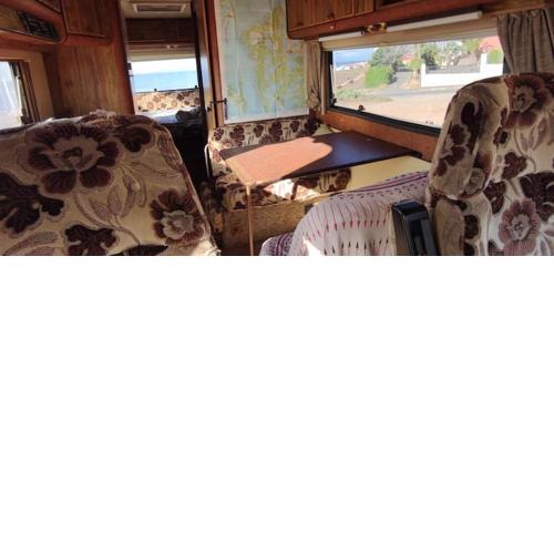 Van with 3 double bed for driving in Canary Islands